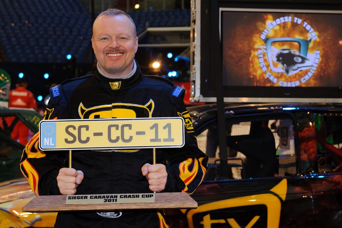 Stefan Raab zerlegt in diesem Jahr erstmals Wohnwagen (mit Bild)