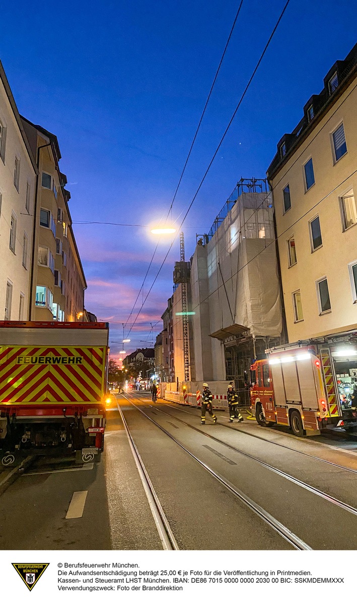 FW-M: CO-Gas in der Wohnung (Neuhausen)