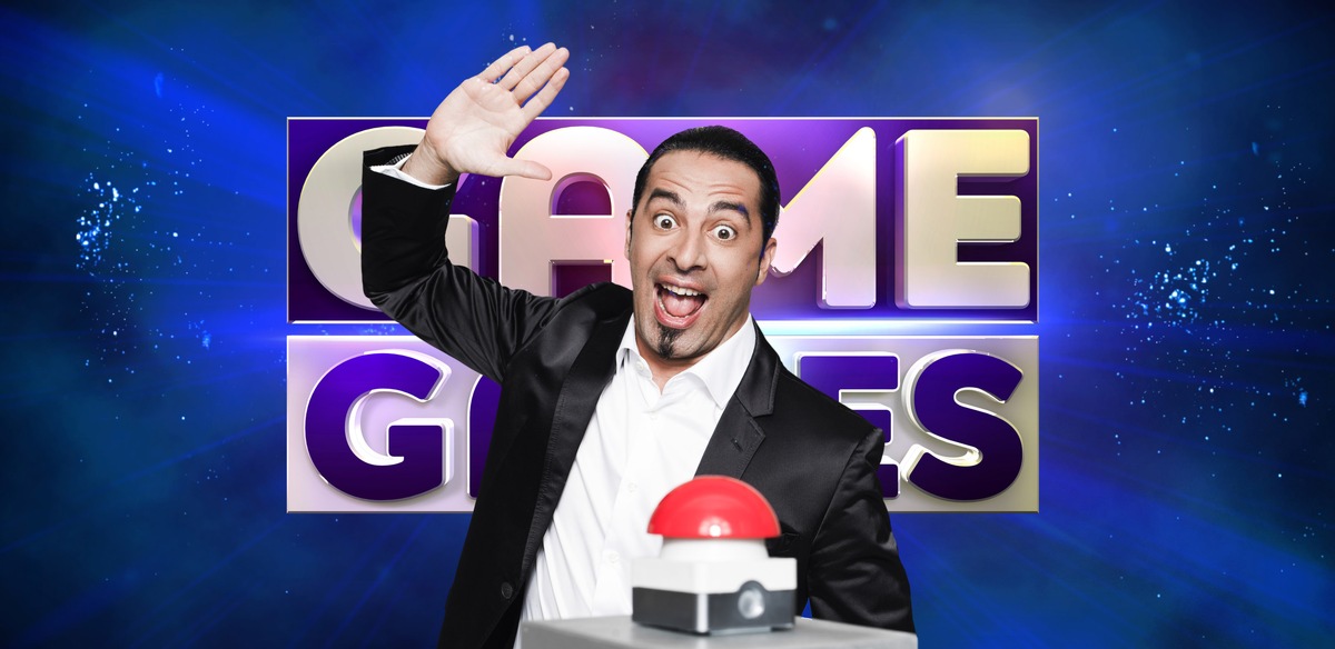 Lasst das Spiel der Spiele beginnen! Comedian Bülent Ceylan eröffnet mit &quot;Game of Games&quot; am Freitag den SAT.1-Fun-Herbst