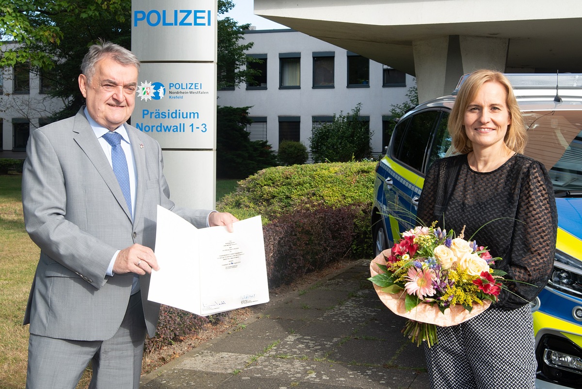 POL-KR: Christine Frücht ist neue Polizeipräsidentin in Krefeld