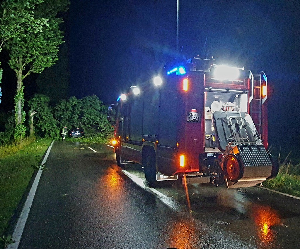 FW-Radolfzell: Unwettereinsätze