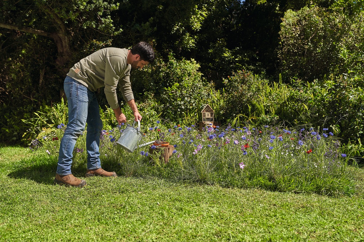 Biologische Vielfalt im eigenen Garten wird gefördert / STIHL Garten-Barometer 2022 gibt Auskunft über die Einstellung deutscher Gartenbesitzer zur Biodiversität im Garten