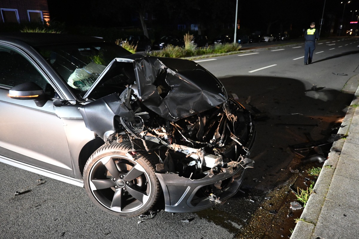 POL-WHV: Verkehrsunfall unter Alkohol- und Medikamenteneinfluss in Wilhelmshaven mit leicht verletzter Unfallverursacherin