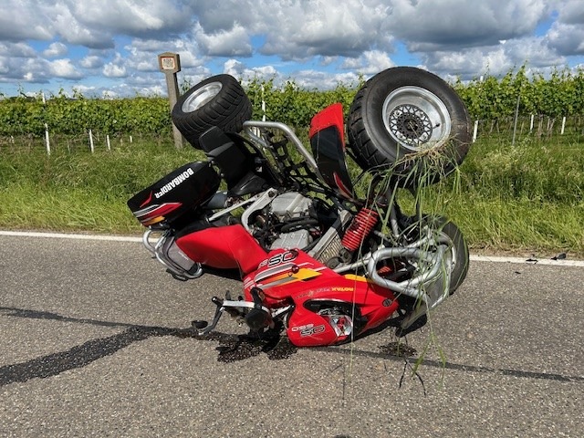 POL-PDLD: Quad-Fahrer schwerverletzt