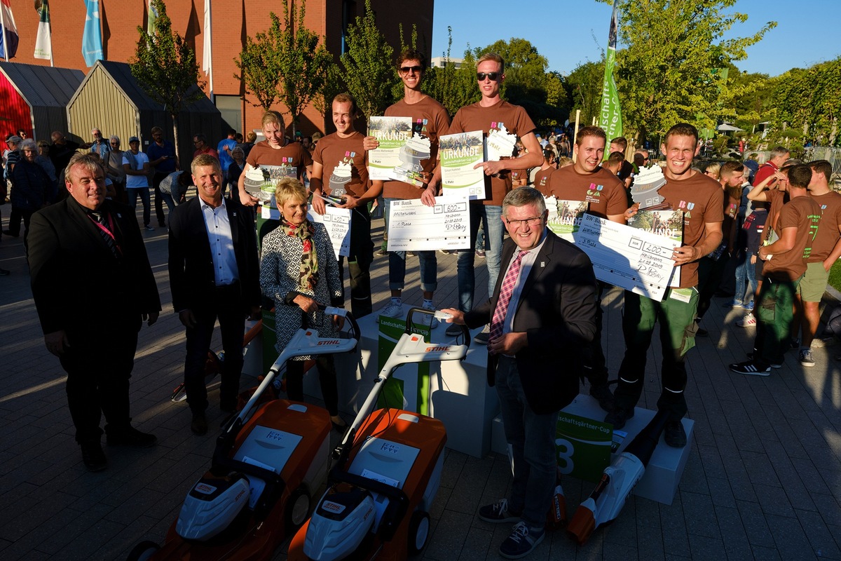 Das Landschaftsgärtner-Team aus Baden-Württemberg ist &quot;Deutscher Meister&quot;