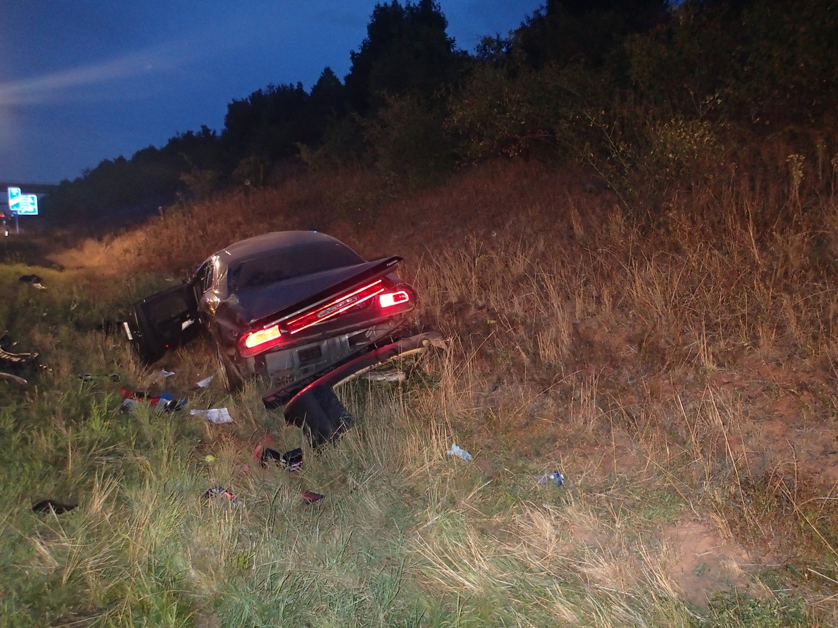 POL-VDMZ: Dreisen A 63 / Verkehrsunfall mit einer schwerverletzten Person