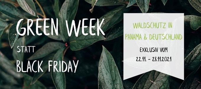 Green Week statt Black Friday