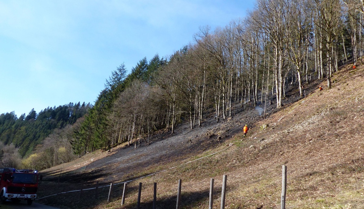 POL-FR: Simonswald: Laubfeuer außer Kontrolle / Elzach: Unglaubwürdiges Gewinnversprechen