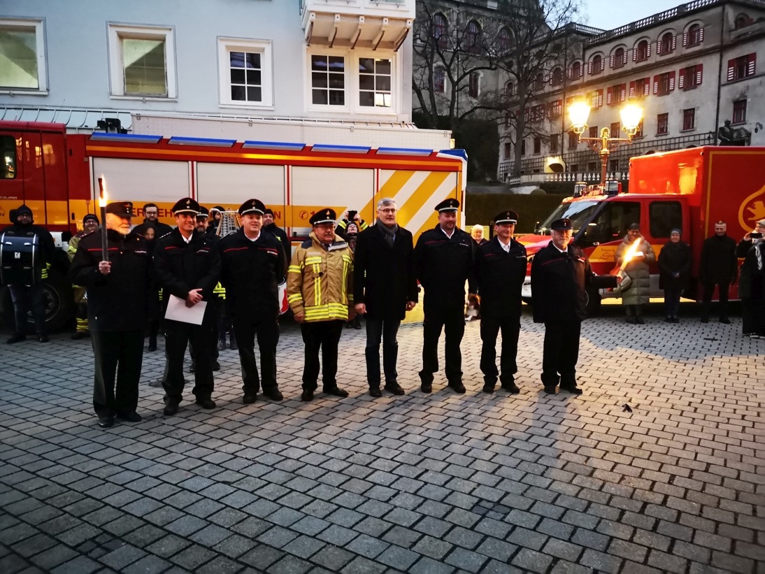 KFV Sigmaringen: 01.03.2023 Einsetzung des neuen Kommandos der Feuerwehr Sigmaringen