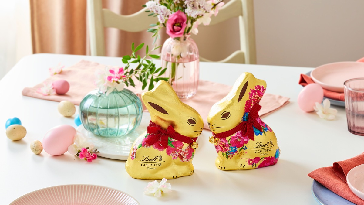 Frühlingsgefühle pur: die neue GOLDHASE Blumen Edition