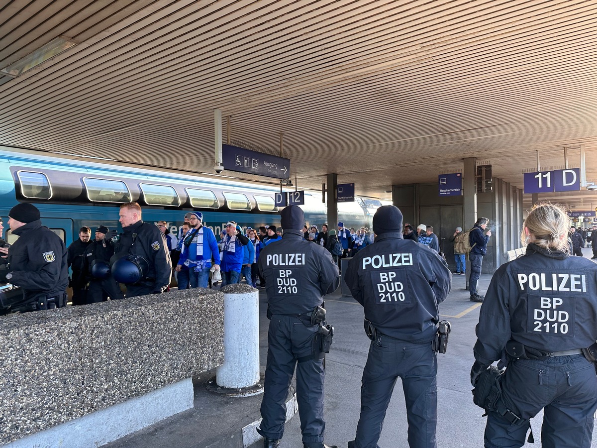 BPOL-H: Bilanzmeldung der Bundespolizei zum Fußballspiel der 2. Bundesliga zwischen Hannover 96 und Magdeburg