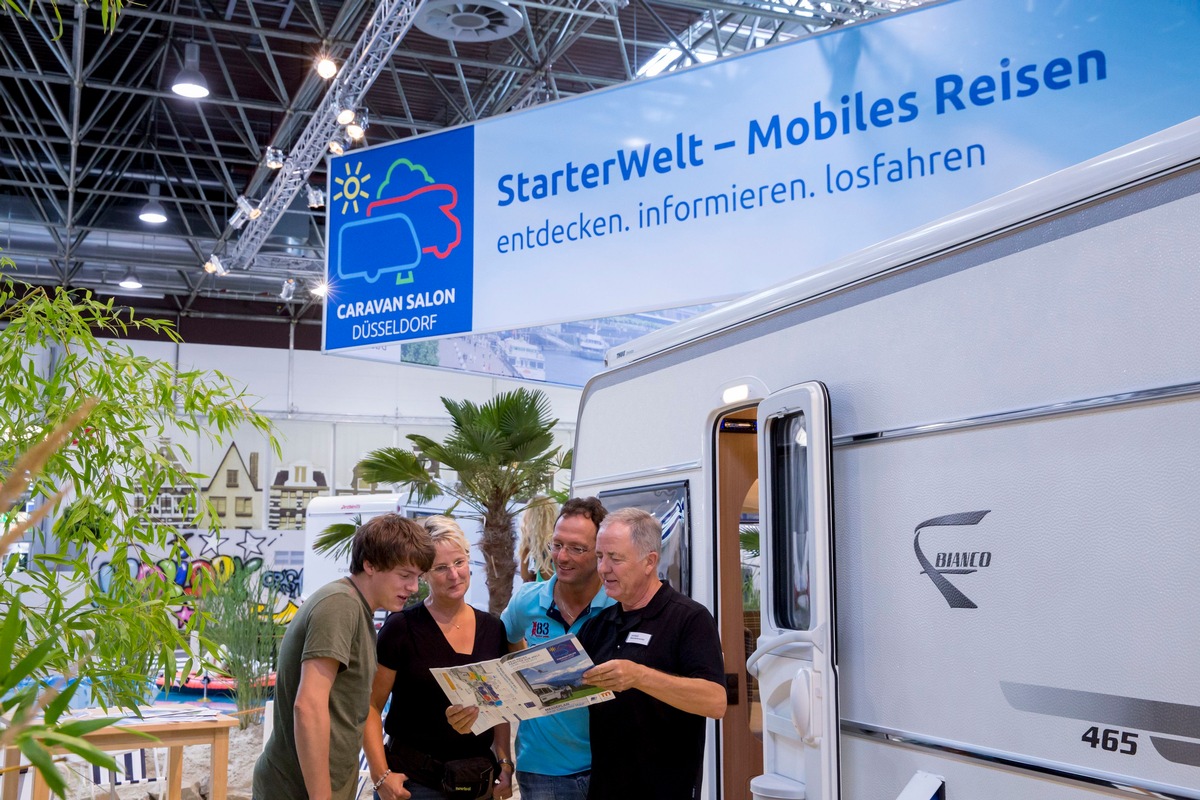 CARAVAN SALON 2017: &quot;StarterWelt - Entdecke Camping &amp; Caravaning&quot;