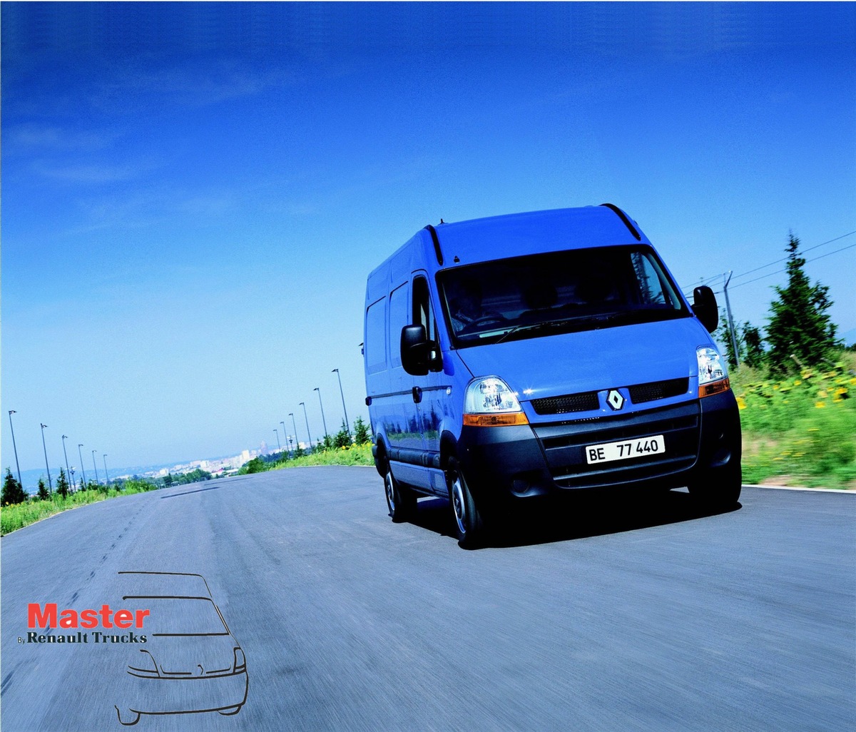 Nouveau MASTER by RENAULT TRUCKS - Première Suisse à Transport 2003, Fribourg