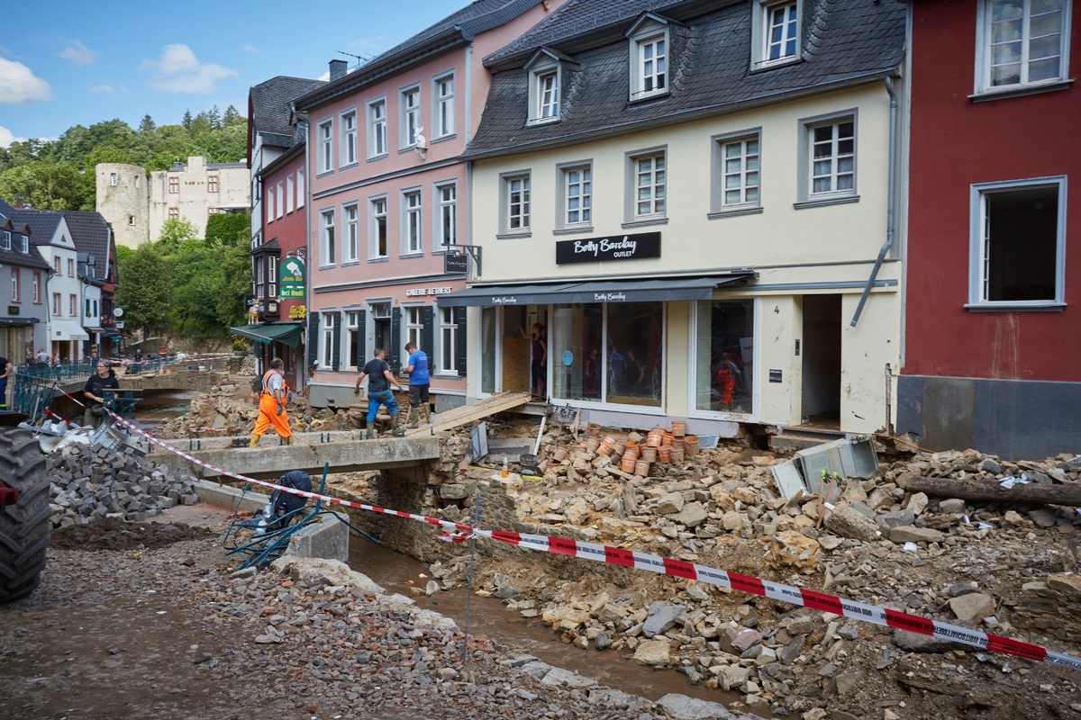 Die Flut 2021 war für die DEVK das teuerste Schadenereignis ihrer Geschichte