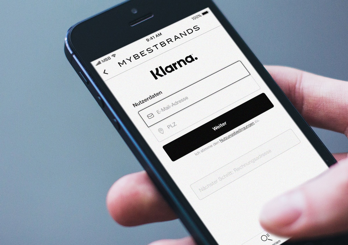 MYBESTBRANDS launcht Universal Checkout in Zusammenarbeit mit Zahlungsdienstleister Klarna