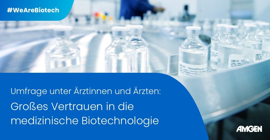 Umfrage unter Ärzten: gutes Zeugnis für Biotech-Unternehmen