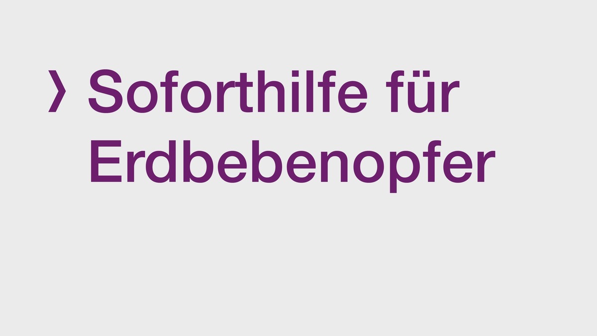 Gemeinsame Spende der Unternehmen der Schwarz Gruppe: Eine Million Euro für Soforthilfe in der Türkei und in Syrien