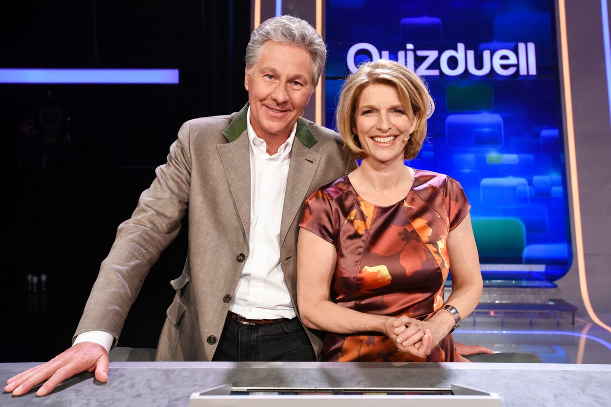 Das Erste: Susanne Holst und Claus-Erich Boetzkes beim &quot;Quizduell-Olymp&quot; mit Jörg Pilawa
am Freitag, 19. August 2016, 18:50 Uhr im Ersten