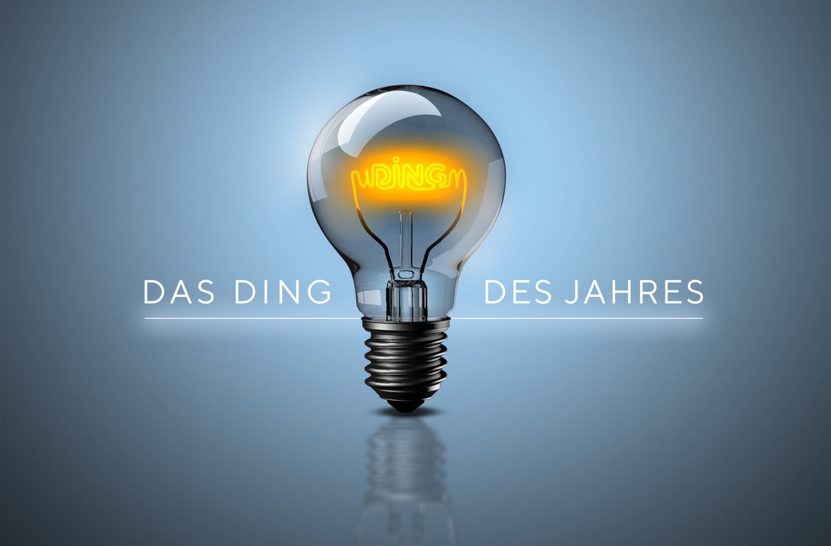 Lena Gercke, Joko Winterscheidt und REWE-Einkaufschef Hans-Jürgen Moog suchen in der neuen ProSieben-Erfindershow &quot;Das Ding des Jahres&quot;