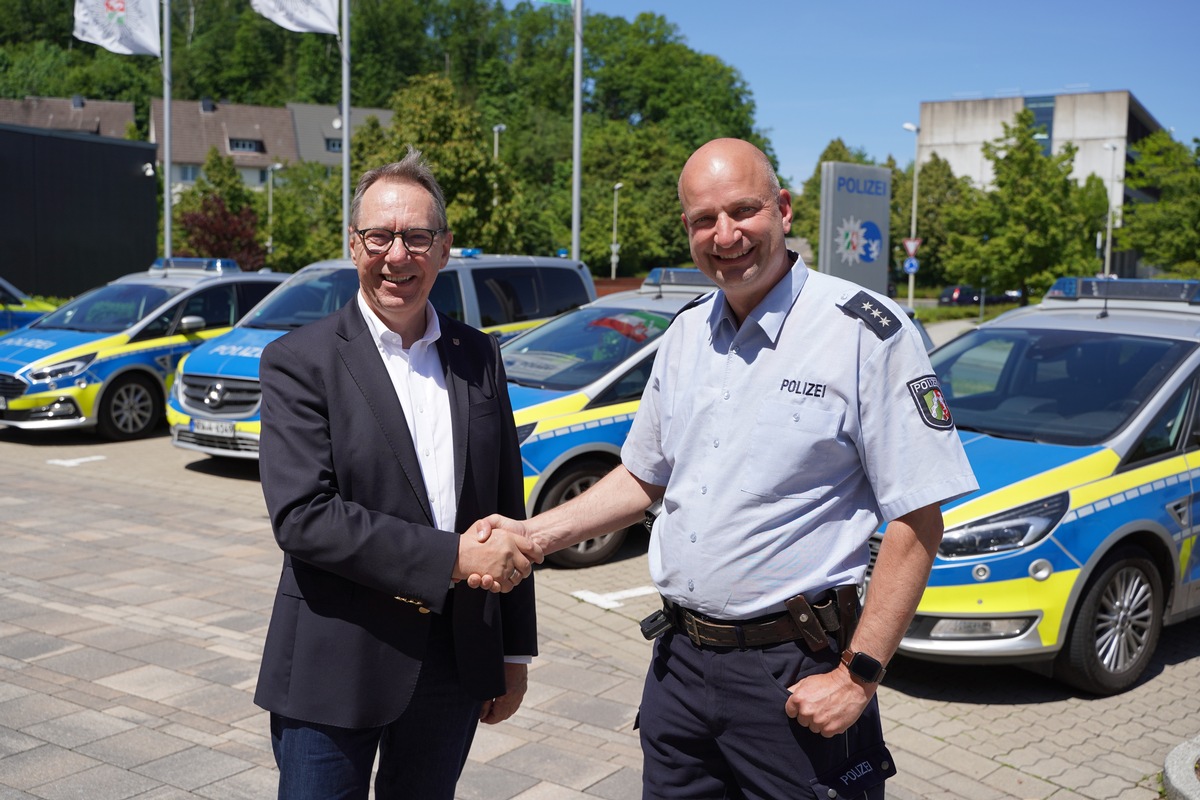 POL-GM: Landrat begrüßt neue Ansprechpartner der Polizei