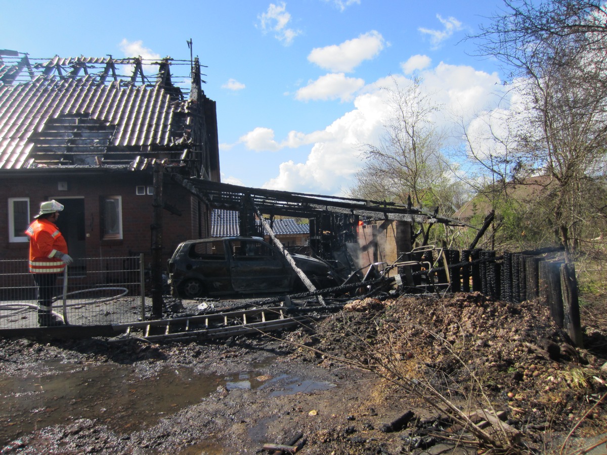 POL-WL: Brand eines Einfamilienhaus