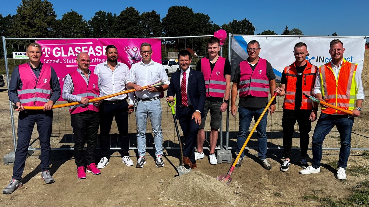 Telekom startet Glasfaserausbau in Waidhofen