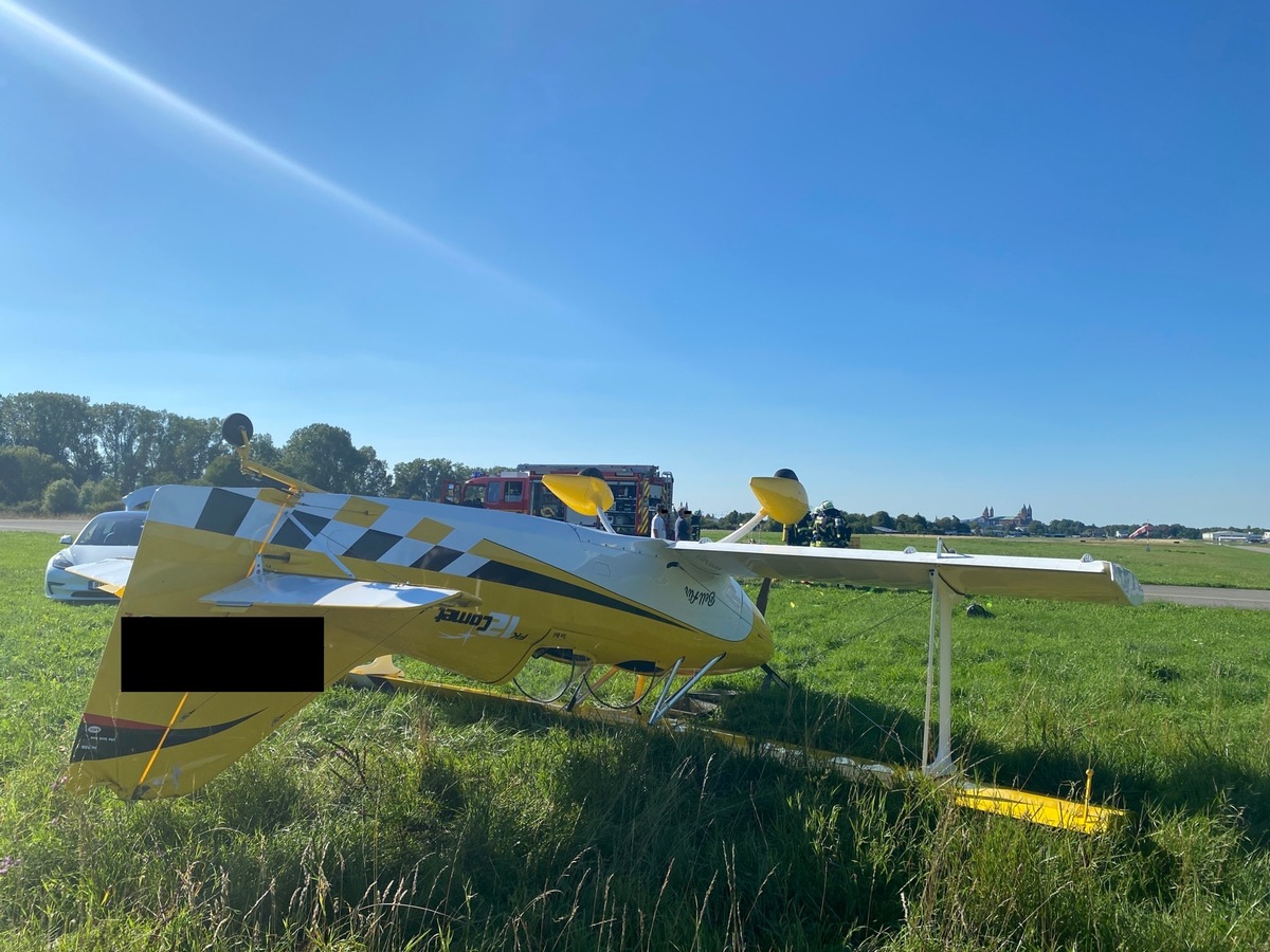 POL-PDLU: Speyer - Flugunfall eines Ultraleichtflugzeuges 10.08.2023, 17:20 Uhr