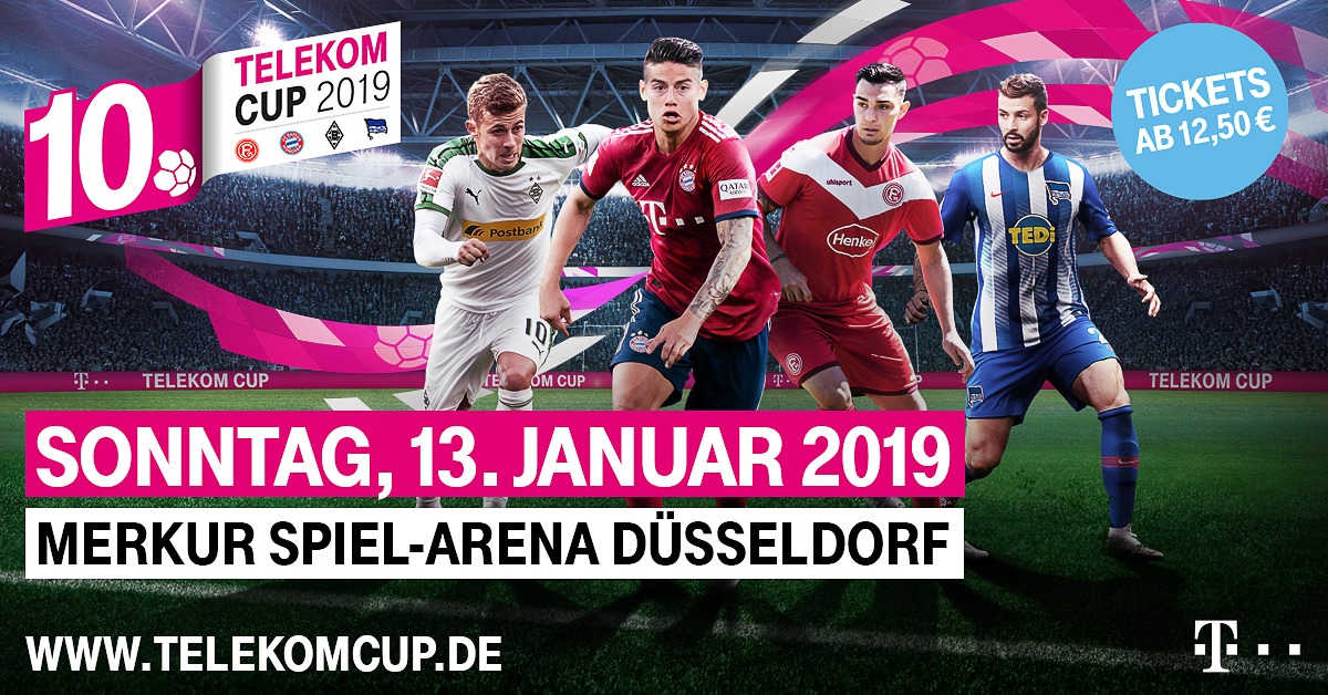 Hertha BSC startet in der Winterpause beim Telekom-Cup