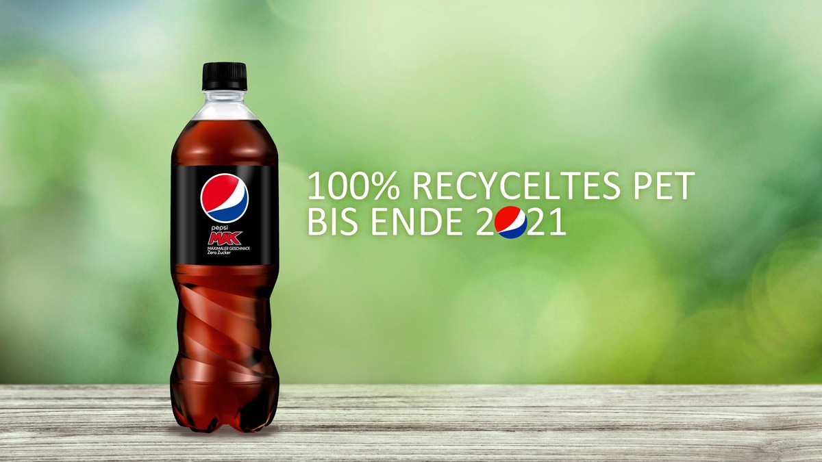 PepsiCo Deutschland leistet signifikanten Beitrag zur Transformation des Getränkemarkts: 100 Prozent recycelte PET-Flaschen ab 2021