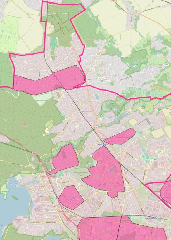 Telekom-Infomobil zum Glasfasernetz in Berlin-Reinickendorf