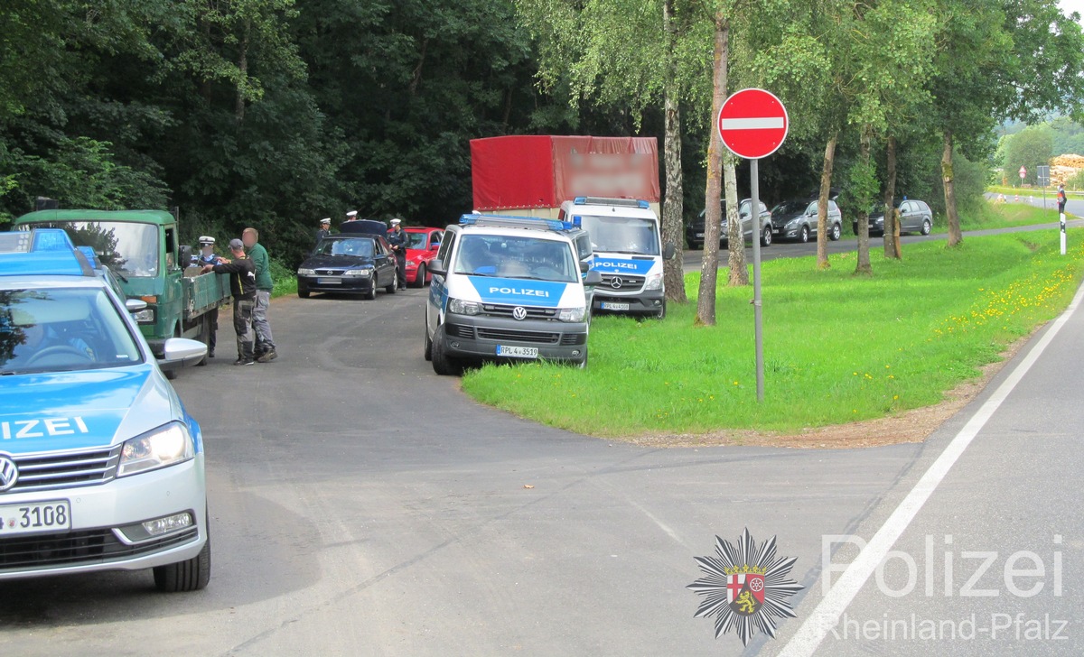 POL-PPTR: Polizei hat eine Woche auf den Straßen der Eifel kontrolliert