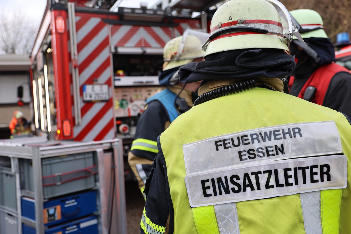 FW-E: Küchenbrand eine Person gerettet