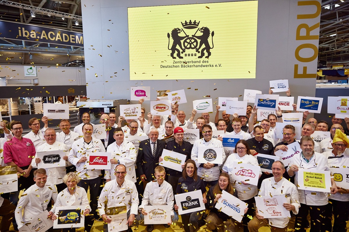 Bundesehrenpreis für 47 Handwerksbäckereien aus ganz Deutschland