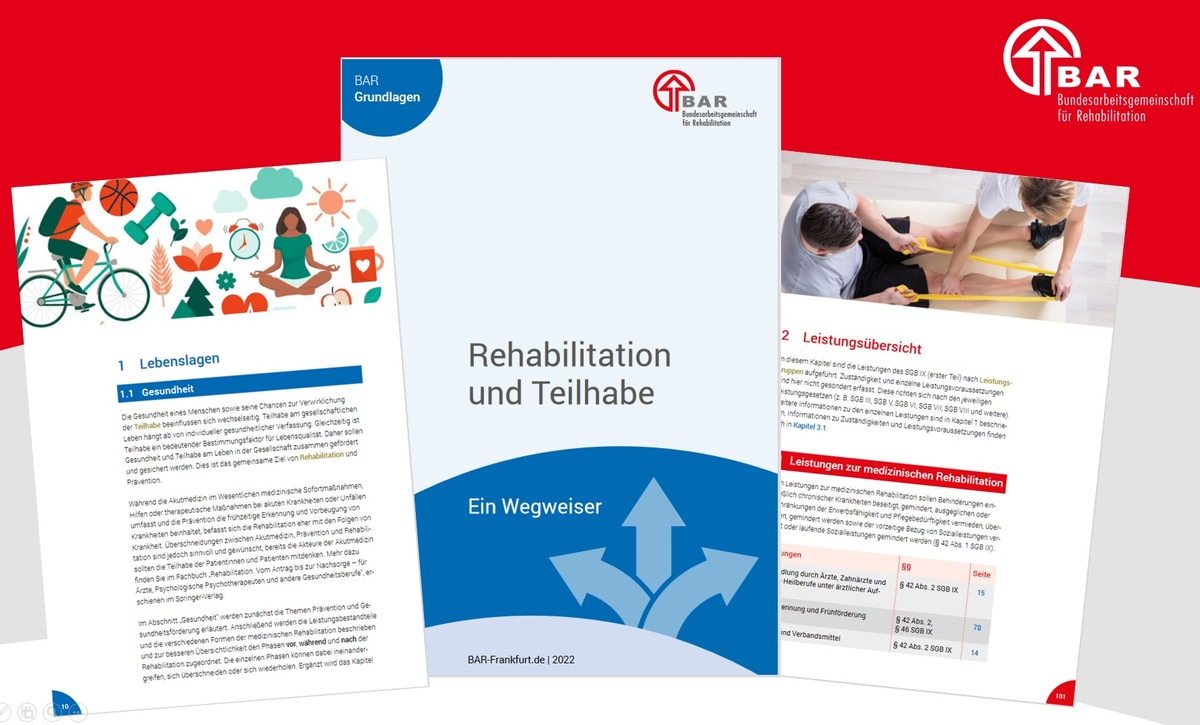 Neuer Wegweiser &quot;Rehabilitation und Teilhabe&quot;