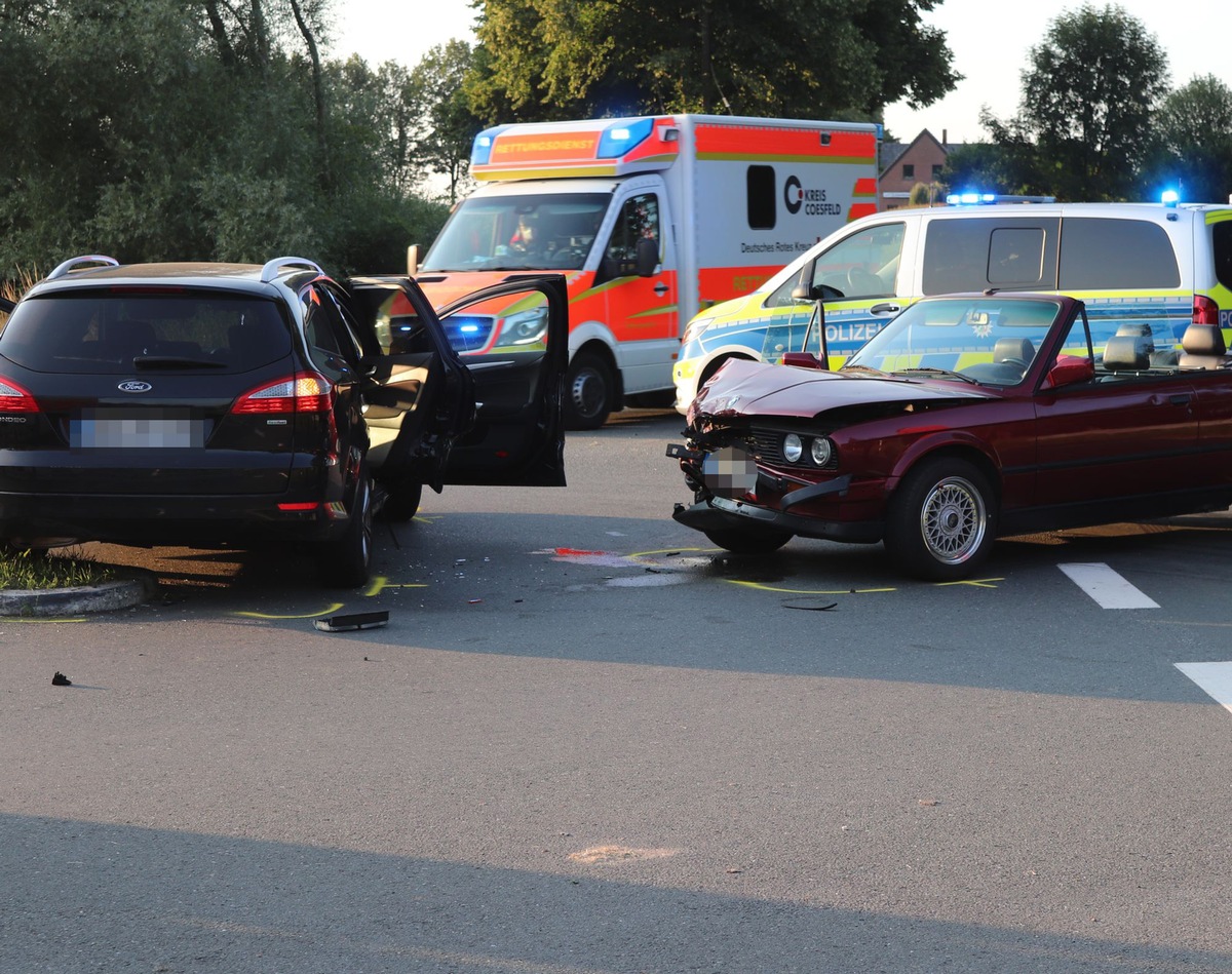 POL-COE: Dülmen, Buldern, K13/Zwei Schwerverletzt bei Unfall