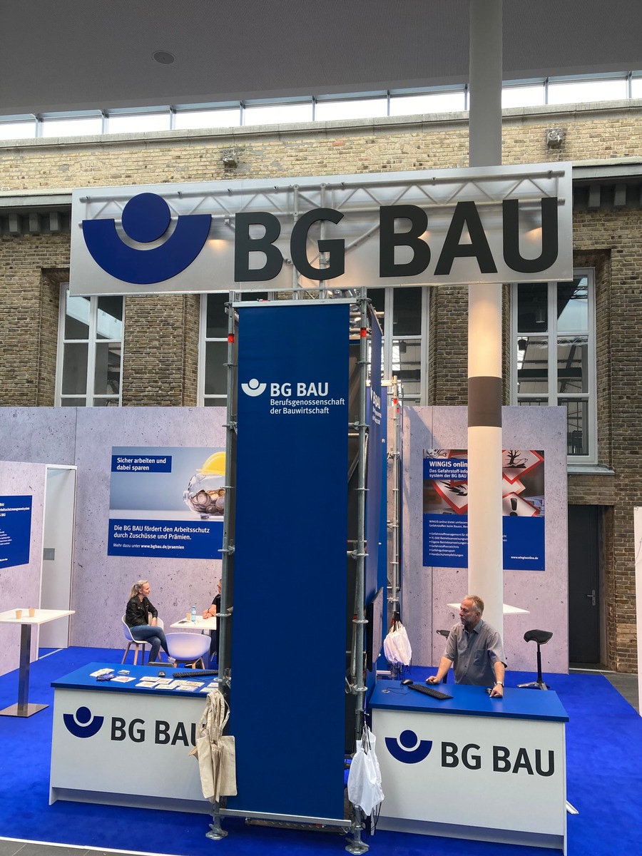 BG BAU mit Messestand und Fachtagung bei der NordBau 2023