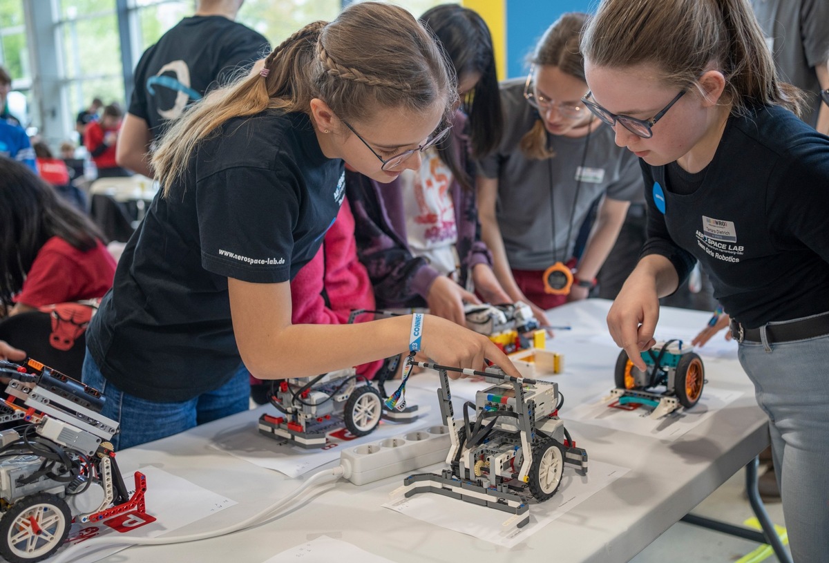 Deutschlandfinale der World Robot Olympiad 2023 in Freiburg