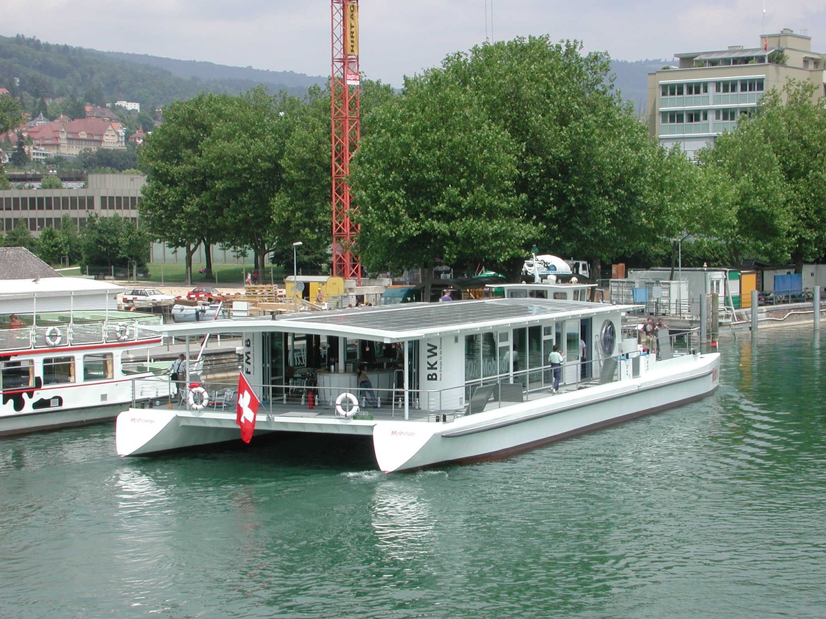 Le plus grand bateau solaire du monde - BKW FMB Energie SA soutient un projet pionnier