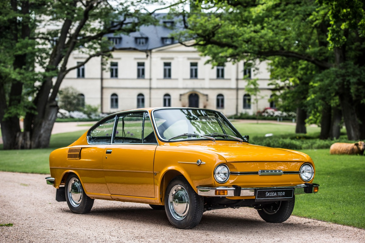 50 Jahre 110 R: Vor einem halben Jahrhundert präsentierte SKODA sein legendäres Sportcoupé