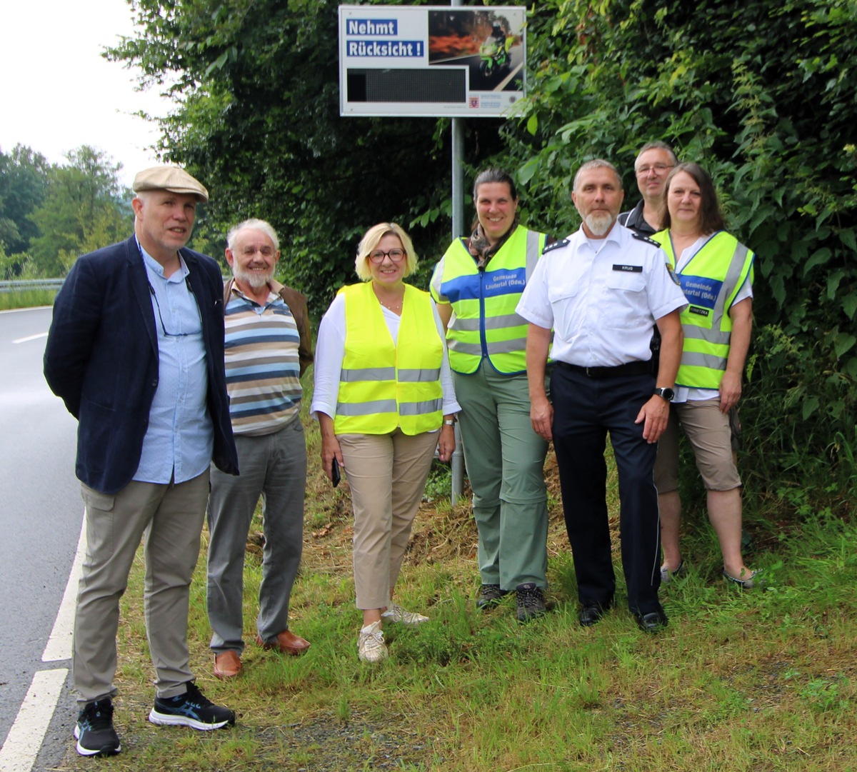 POL-DA: Lautertal: Neues Lärm-Display soll Verkehrslärm reduzieren