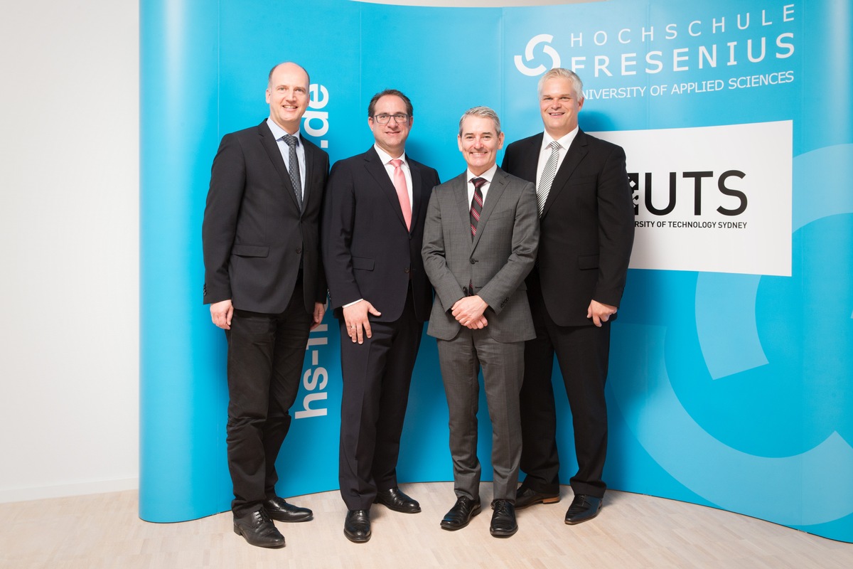 Hochschule Fresenius besiegelt neue Kooperation mit University of Technology Sydney