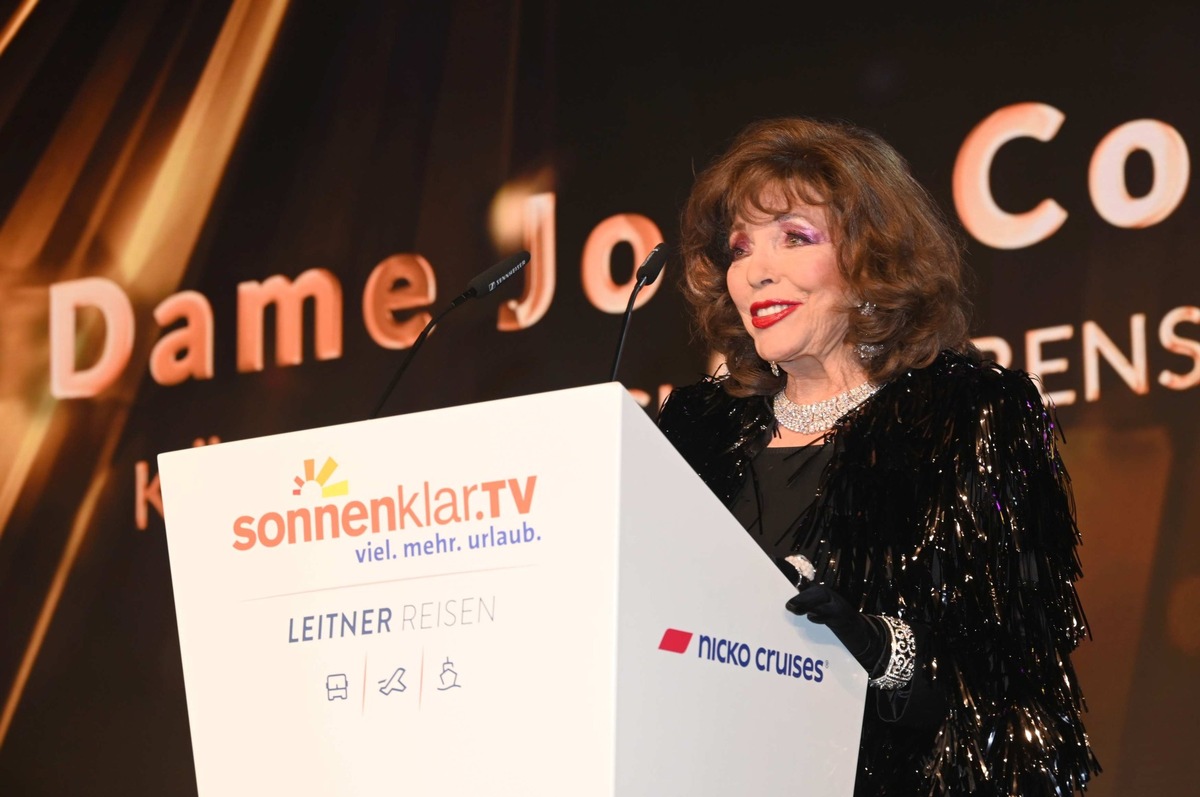 Goldene Sonne 2023 mit Dame Joan Collins: Ein Hauch Hollywood am Niederrhein