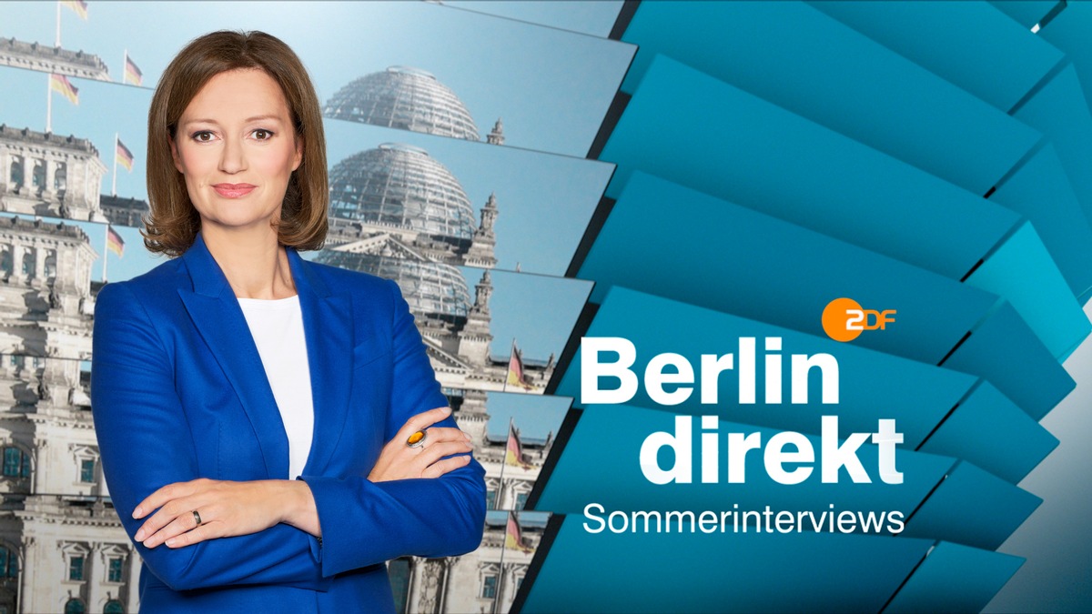 Von Erdogan bis Zuwanderung: Grünen-Vorsitzender Cem Özdemir im ZDF-Sommerinterview von &quot;Berlin direkt&quot; (FOTO)