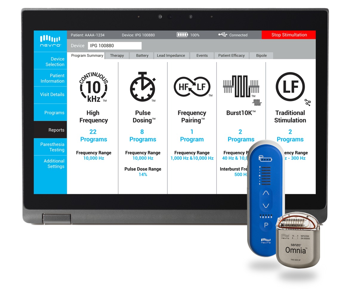 Rückenmarkstimulation: Zulassung von HFX Connect und erweiterte Zweckbestimmung des HFX SCS-Systems