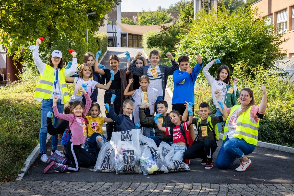 Medienmitteilung: «Fertig Littering: Clean-Up-Day-Helfer ziehen einen Schlussstrich»