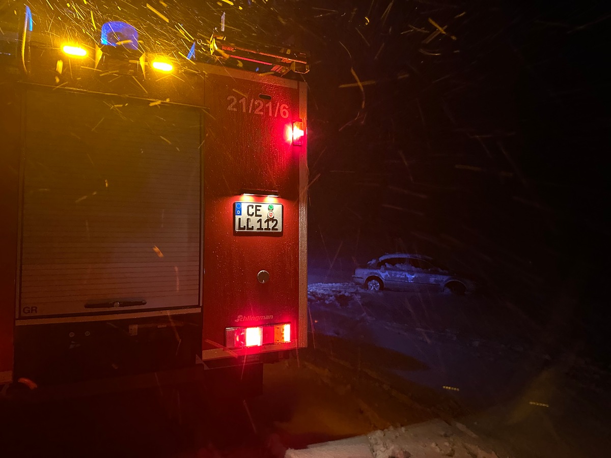 FW Flotwedel: Sieben wetterbedingte Einsätze innerhalb von 12 Stunden für die Feuerwehren der Samtgemeinde Flotwedel