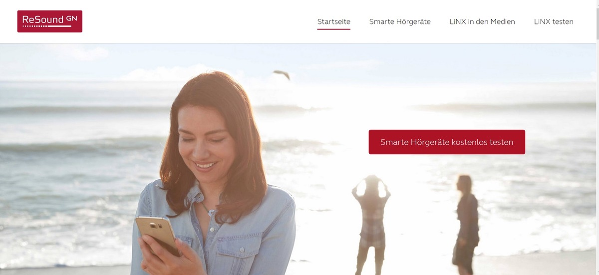 Bildmaterial: Besser smart hören - mit linx-testen.de: Das smarteste Hörgerät der Welt bietet Vorteile, die jeder gerne hätte