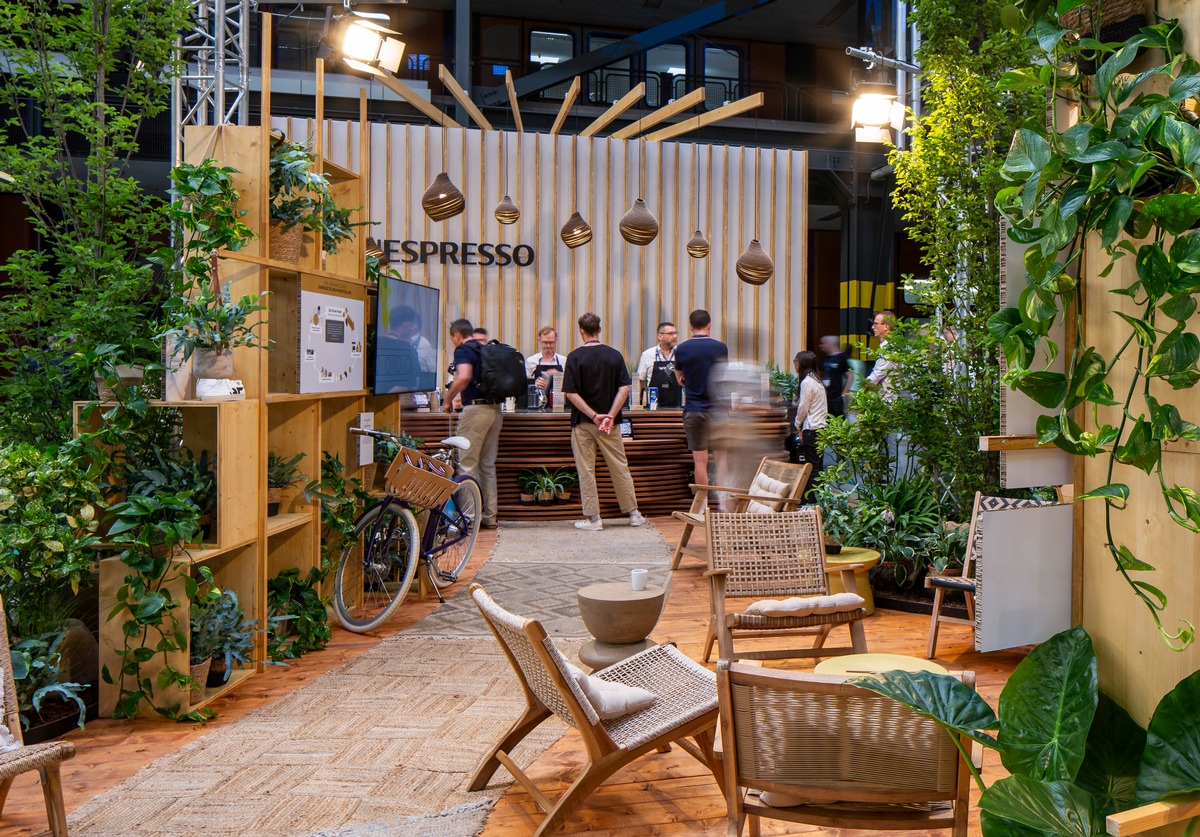 &quot;Der Klimawandel bedroht auch den Kaffeeanbau / Zeit, noch entschiedener zu handeln!&quot; / Nespresso und Partner laden auf dem GREENTECH FESTIVAL 2023 zur Diskussion ein