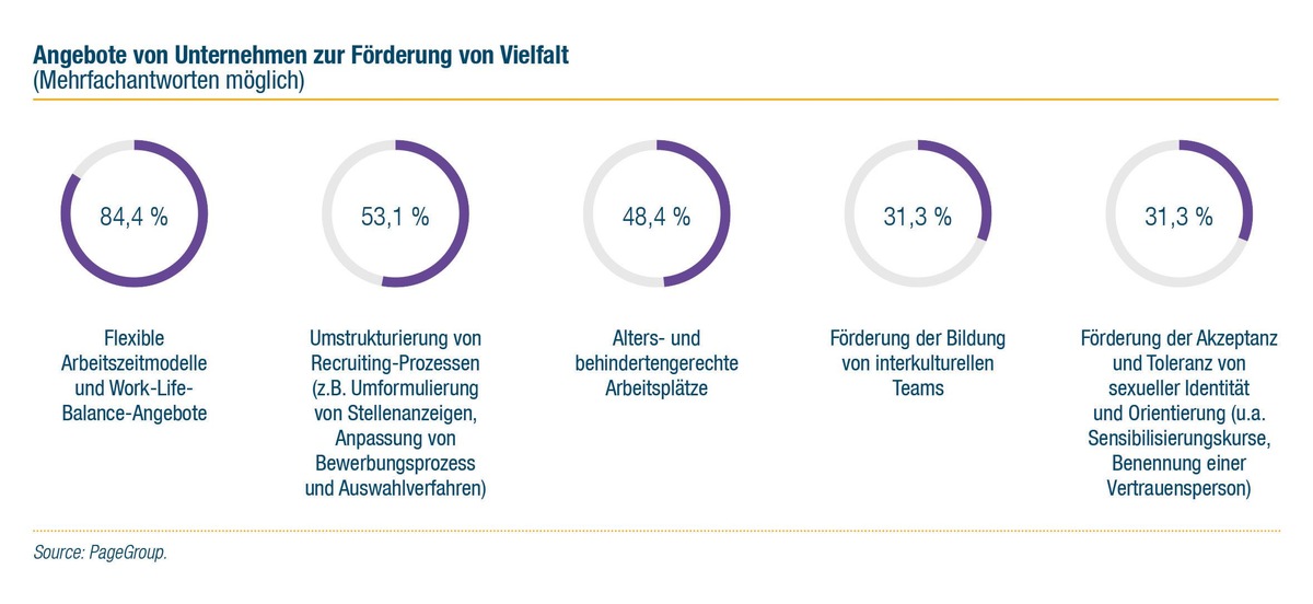 PageGroup Diversity Management Studie 2018 / Diversity Management: Schon viel erreicht, aber noch viel zu tun