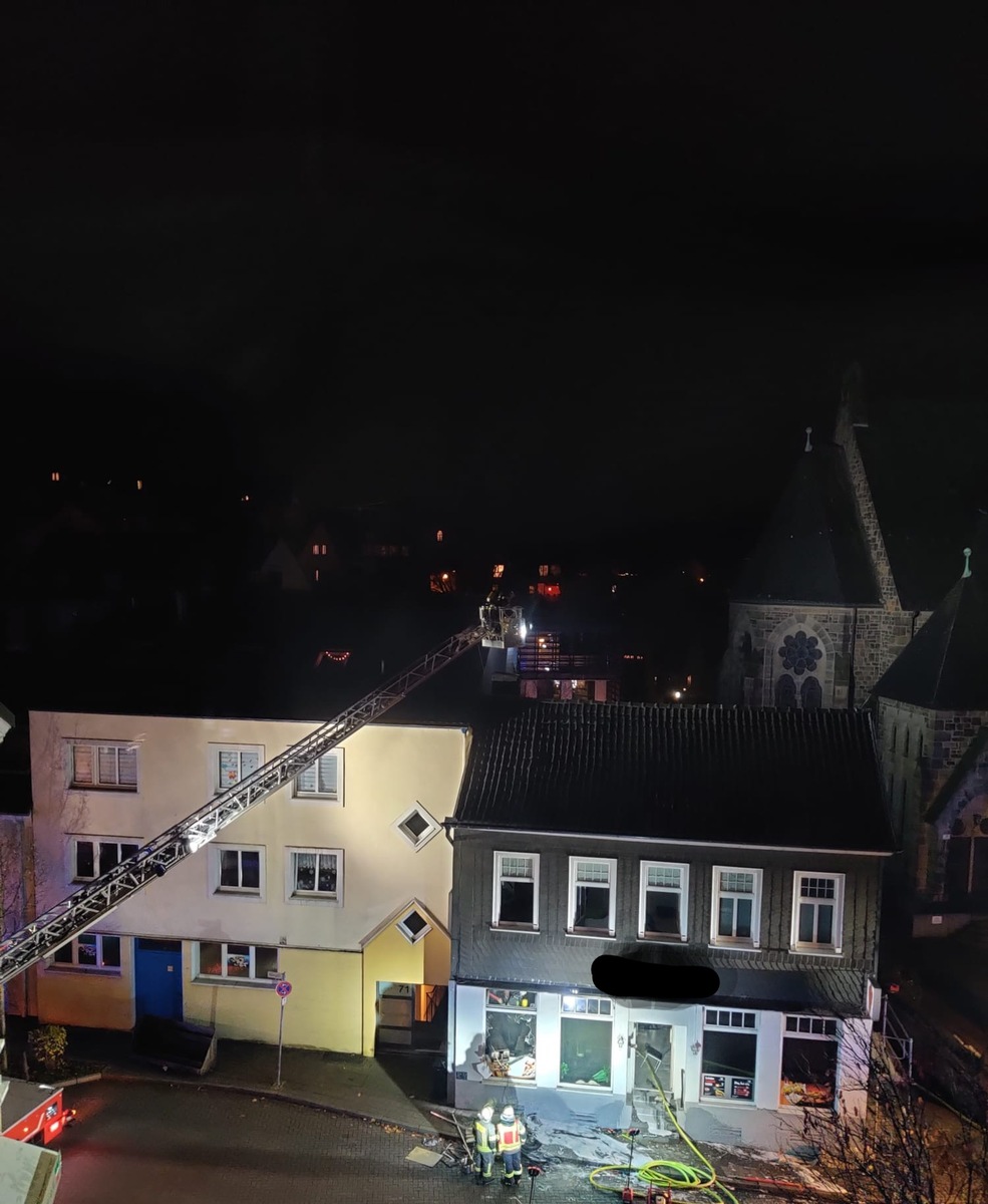 FW-EN: Brand in Döner-Imbiss